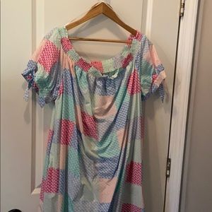 Vineyard Vines off shoulder 3X plus size dress